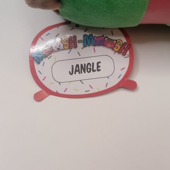 Moosh Moosh Jangle stuffed Plush Christmas Elf Pillow 8" - Picture 5 of 8